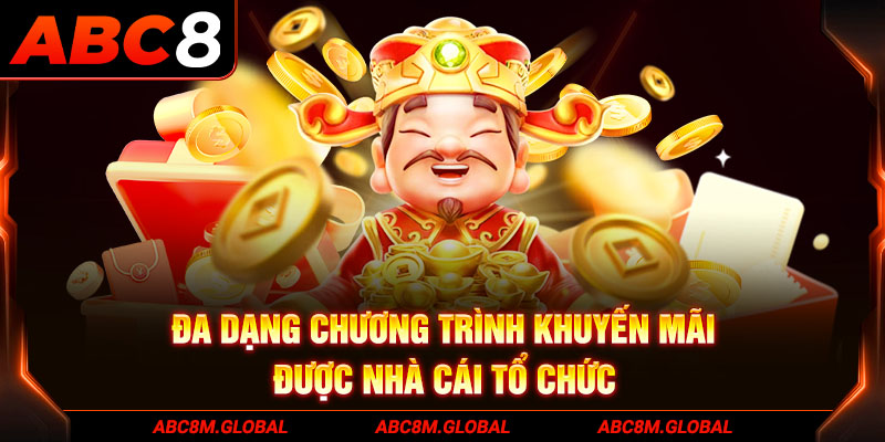 Đa dạng chương trình khuyến mãi được nhà cái tổ chức